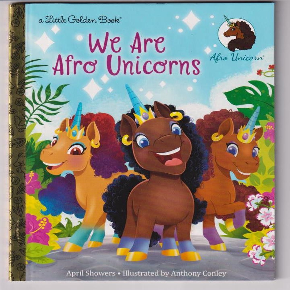 We Are Afro Unicorns LITTLE GOLDEN BOOK