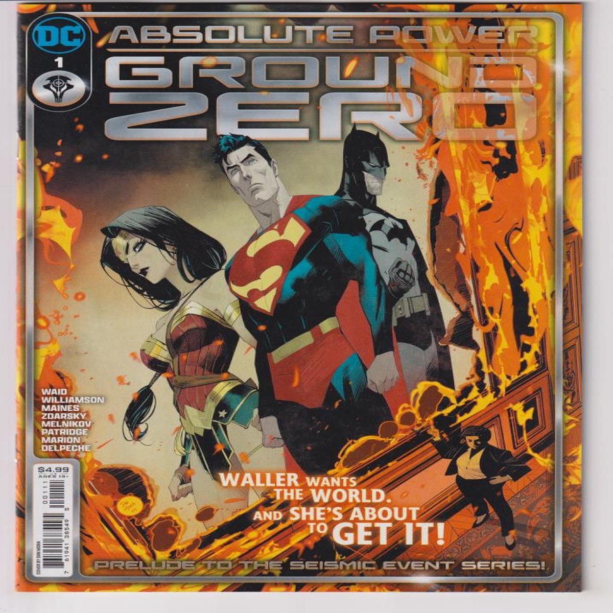 ABSOLUTE POWER GROUND ZERO #1 (DC 2024) C2 "NEW UNREAD"