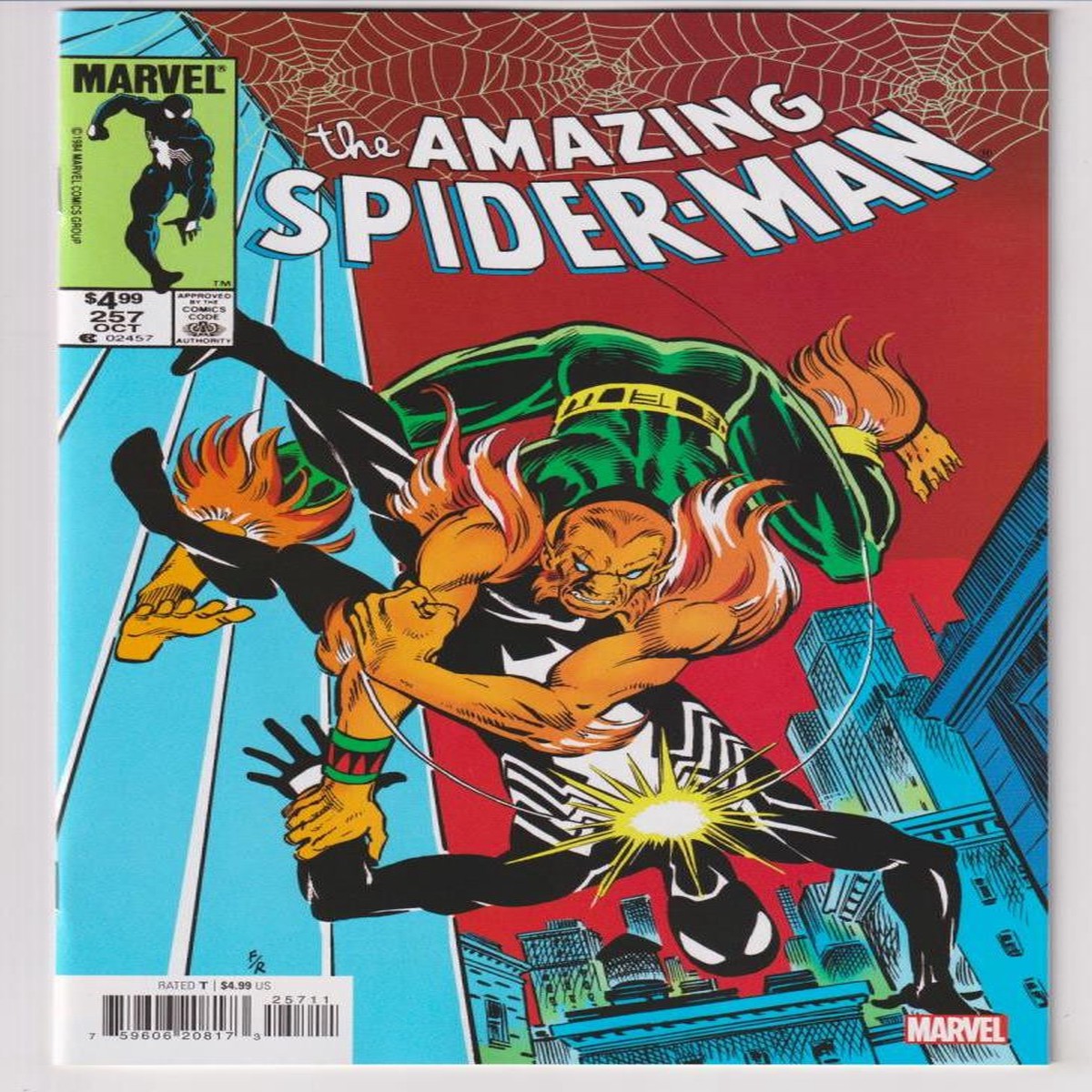 AMAZING SPIDER-MAN #257 FACSIMILE ED (MARVEL 2024) "NEW UNREAD"
