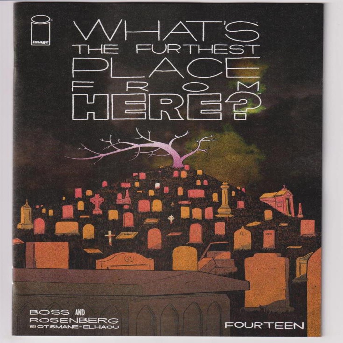 WHATS THE FURTHEST PLACE FROM HERE #14 (IMAGE 2023) "NEW UNREAD"