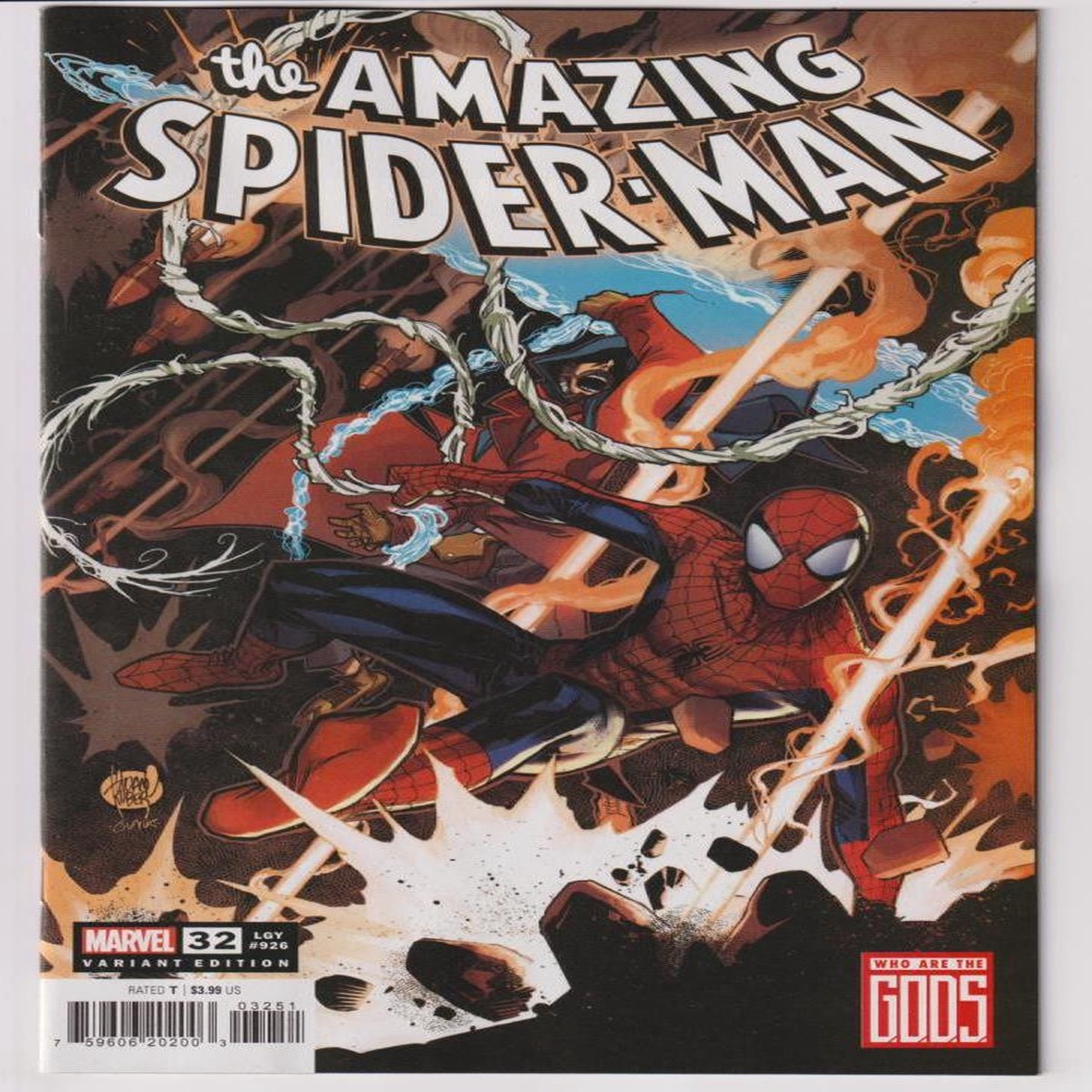 AMAZING SPIDER-MAN (2022) #32 ADAM KUBERT GODS VAR (MARVEL 2023) "NEW UNREAD"
