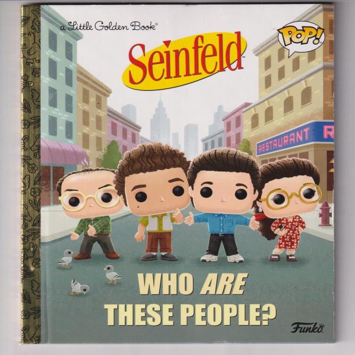 Who Are These People? (Funko Pop!) LITTLE GOLDEN BOOK "NEW UNREAD"