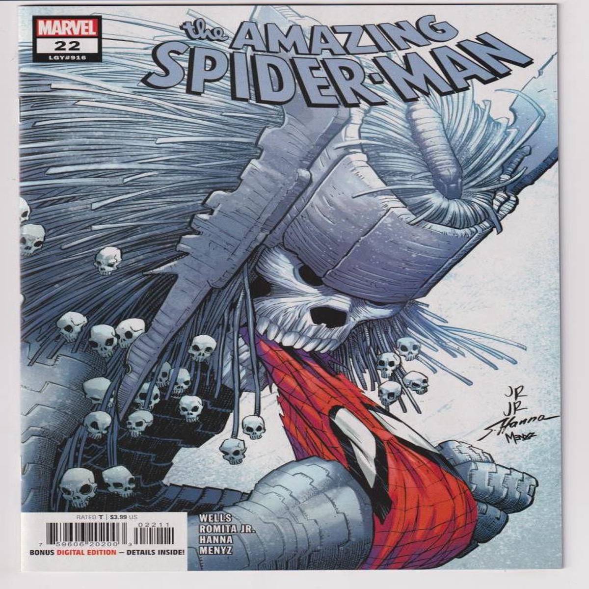 AMAZING SPIDER-MAN (2022) #22 (MARVEL 2023) C2 "NEW UNREAD"