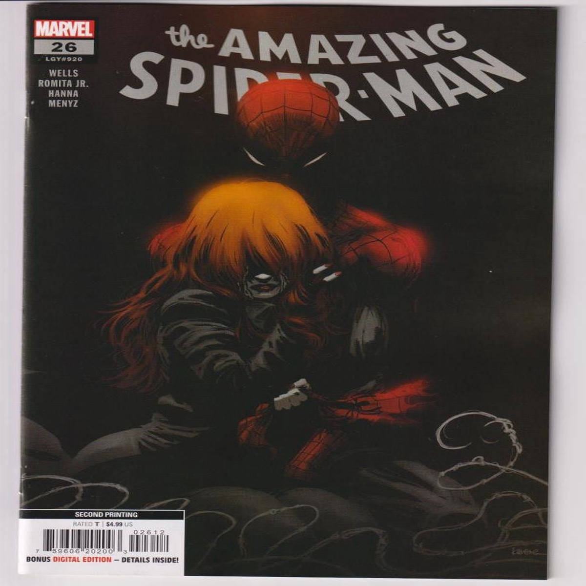 AMAZING SPIDER-MAN (2022) #26 SECOND PRINT (MARVEL 2023) "NEW UNREAD"