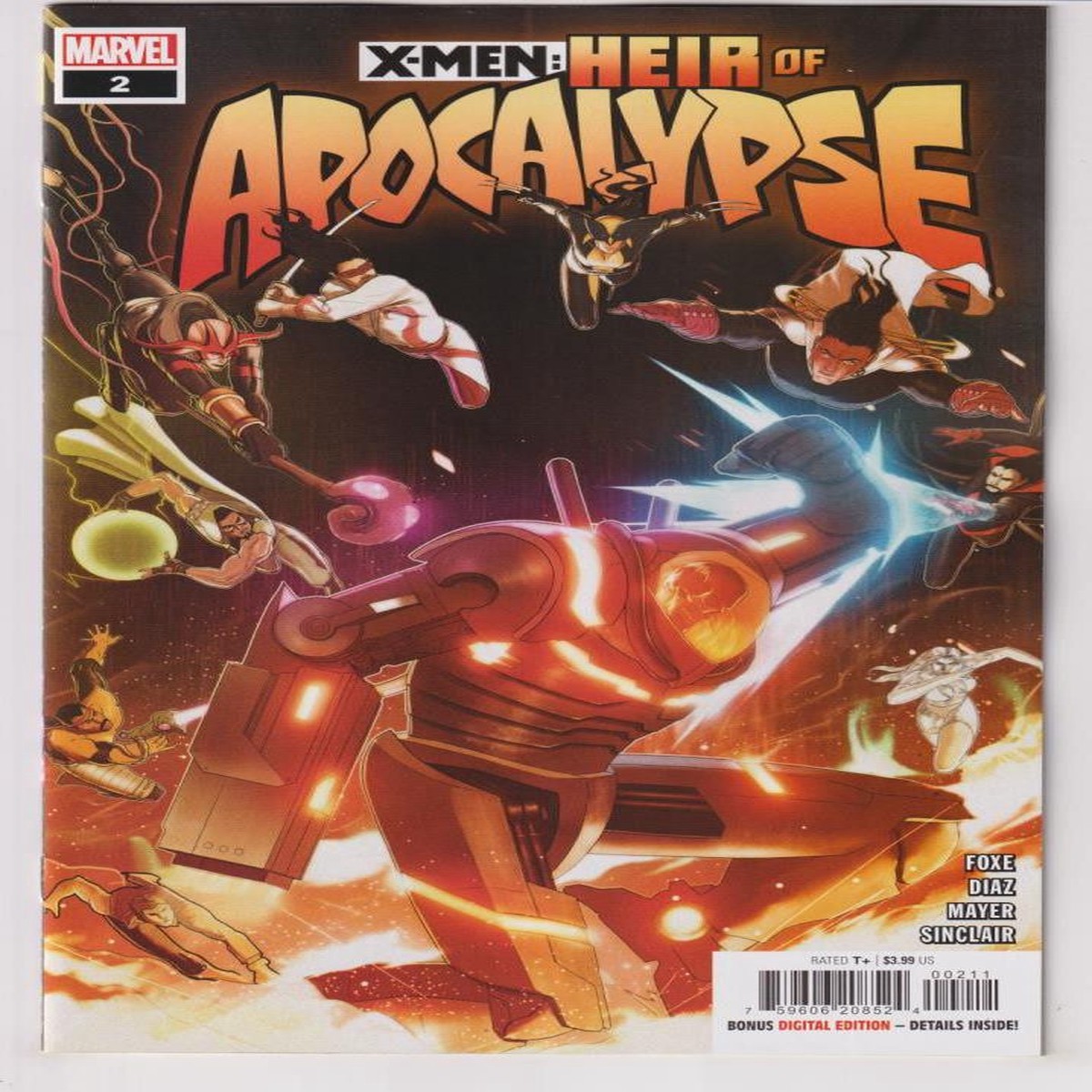 X-MEN HEIR OF APOCALYPSE #2 (MARVEL 2024) "NEW UNREAD"