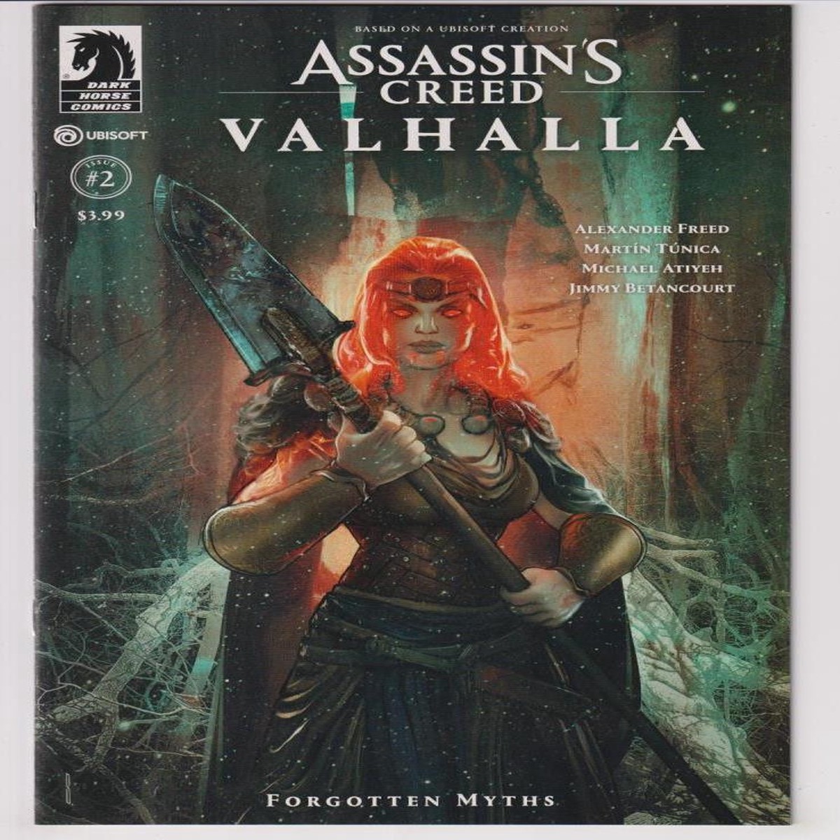 ASSASSINS CREED VALHALLA FORGOTTEN MYTHS #2 (OF 3) (DARK HORSE 2022) "NEW UNREAD