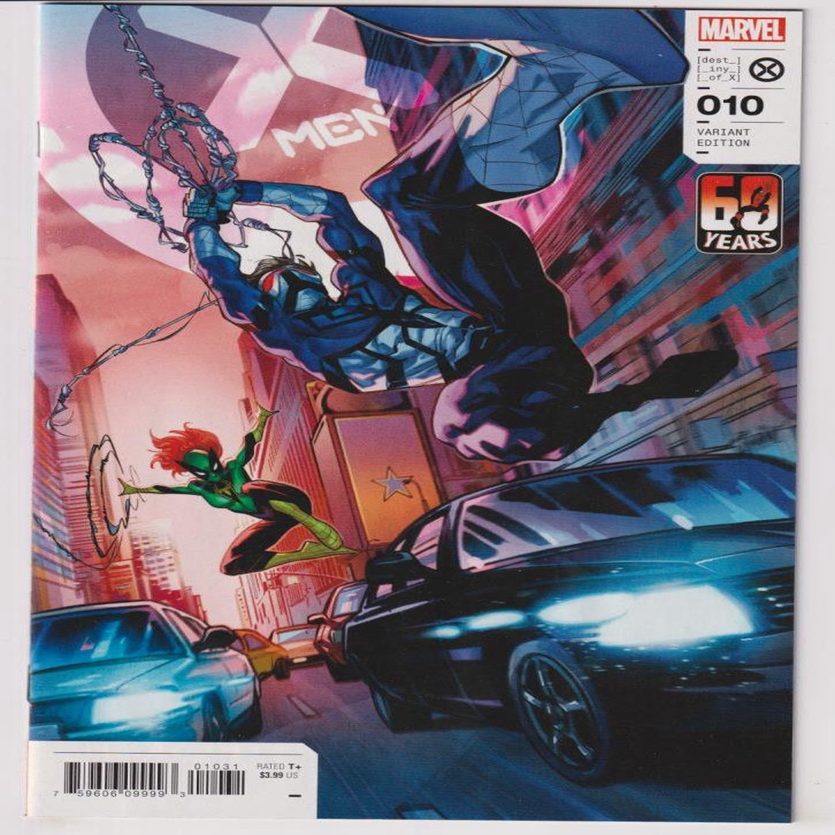 X-MEN (2021) #10 SPIDER-MAN VAR (MARVEL 2022) C2 "NEW UNREAD"