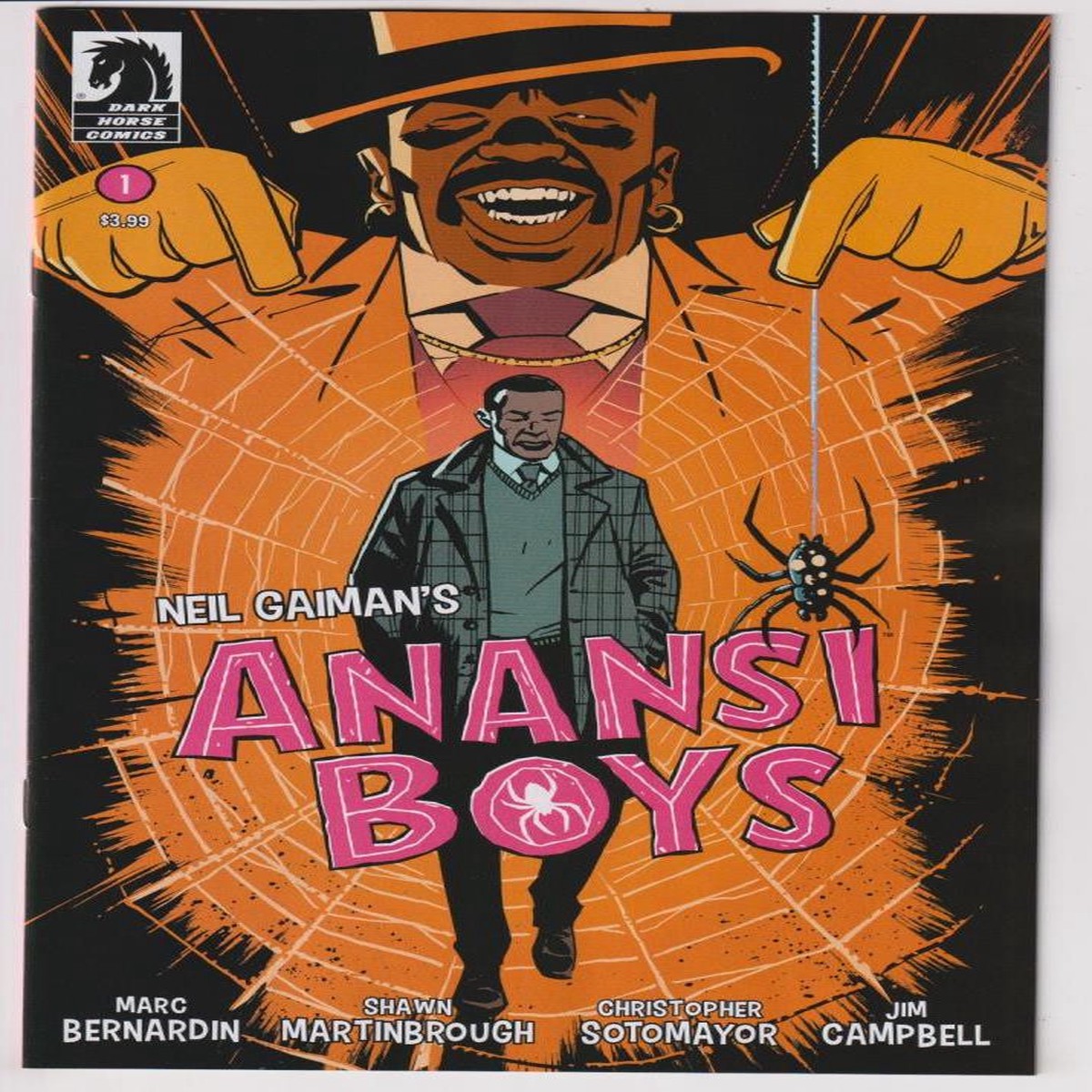 ANANSI BOYS I #1 CVR B (DARK HORSE 2024) "NEW UNREAD"
