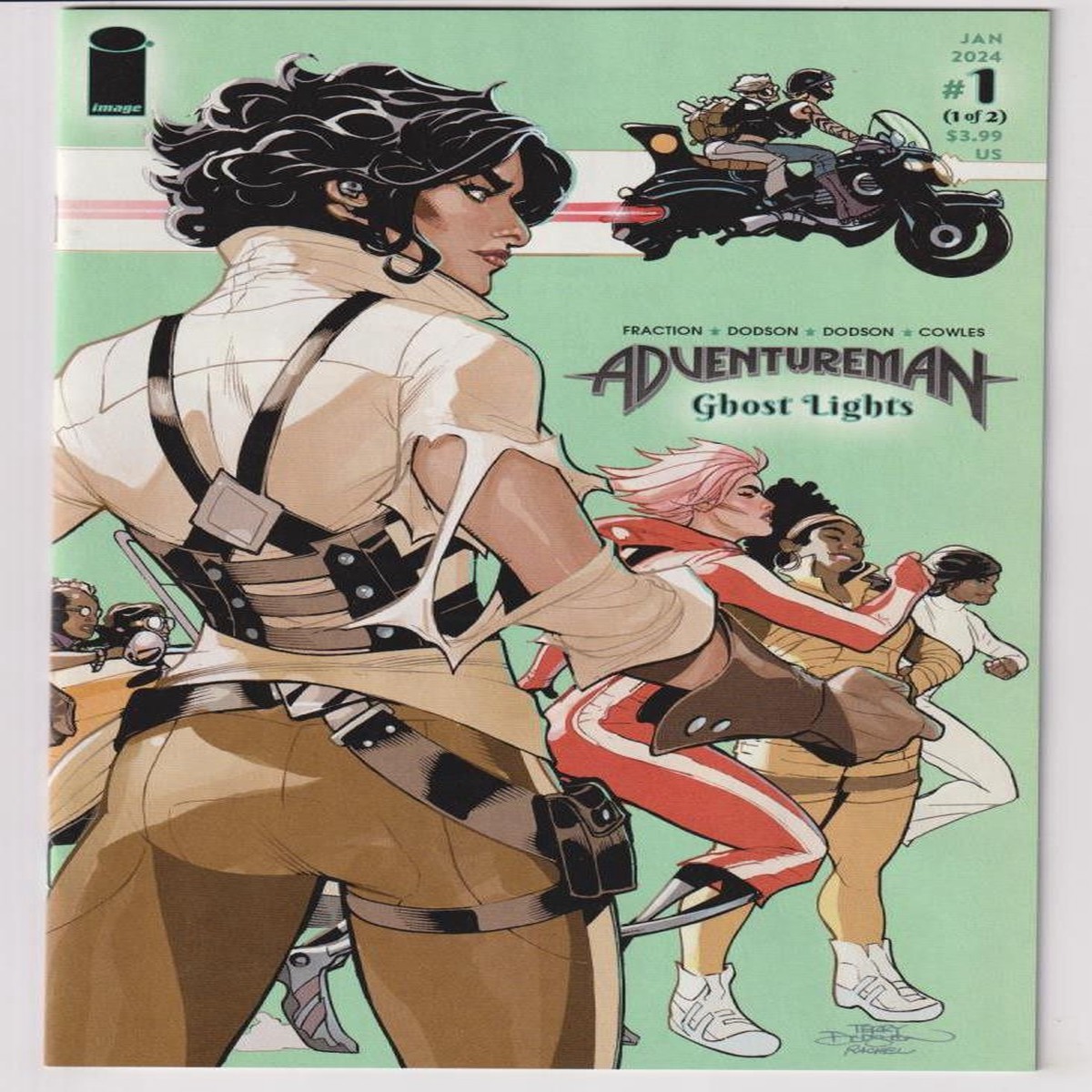 ADVENTUREMAN GHOST LIGHTS #1 (IMAGE 2024) "NEW UNREAD"