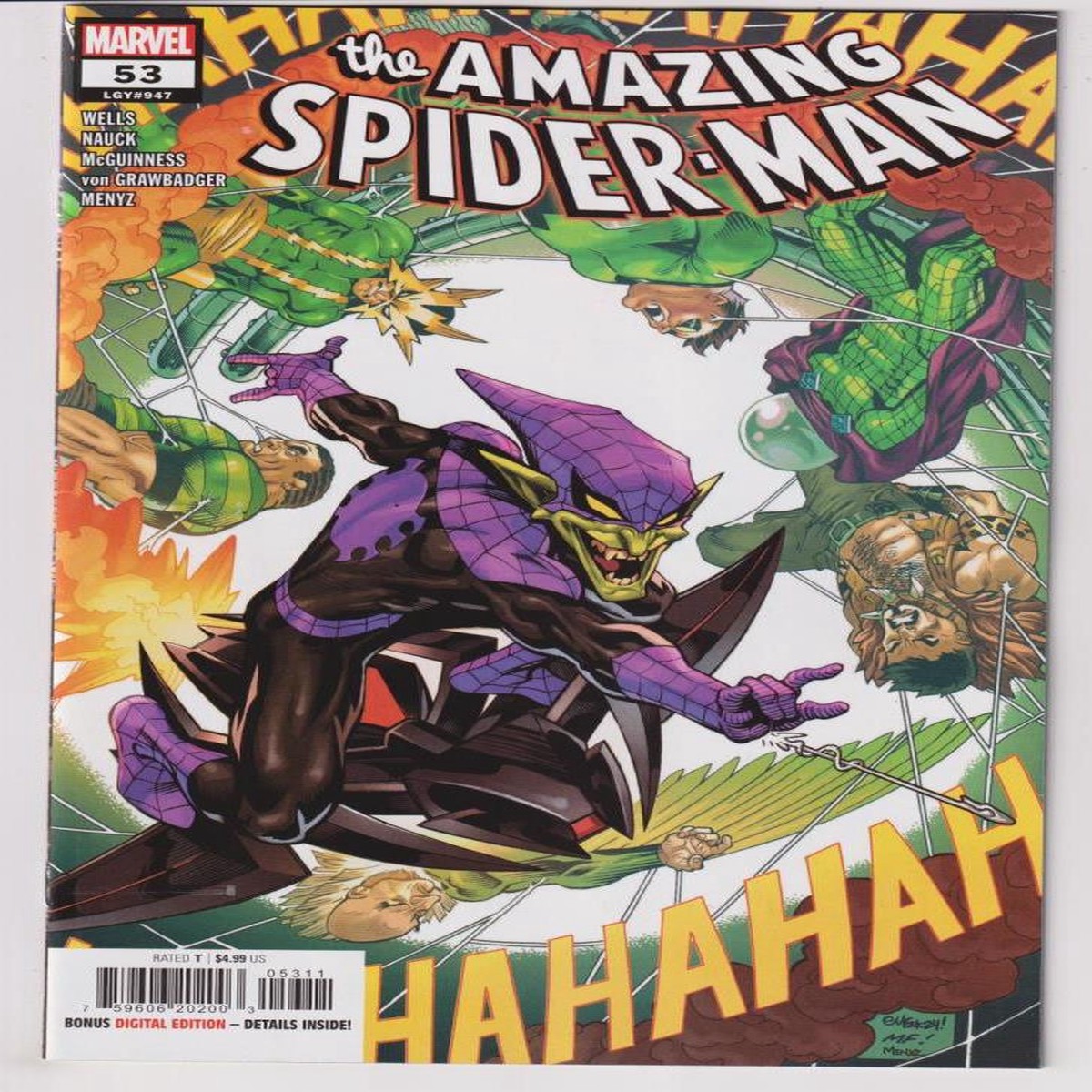 AMAZING SPIDER-MAN (2022) #53 (MARVEL 2024) "NEW UNREAD"