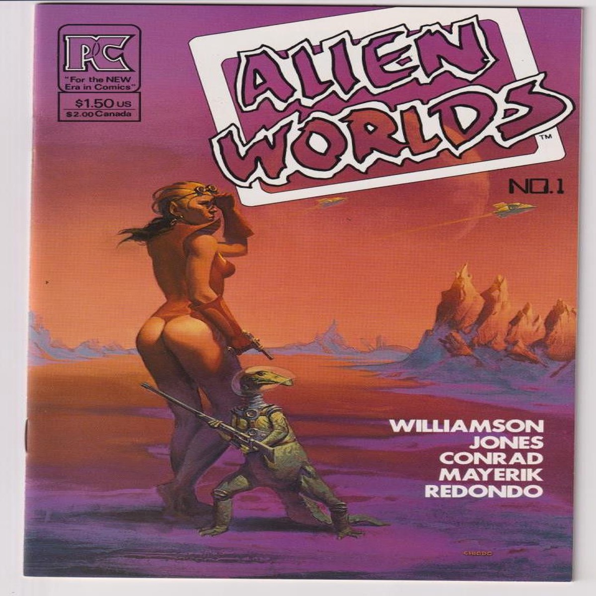 ALIEN WORLDS #1 (PC 1982)