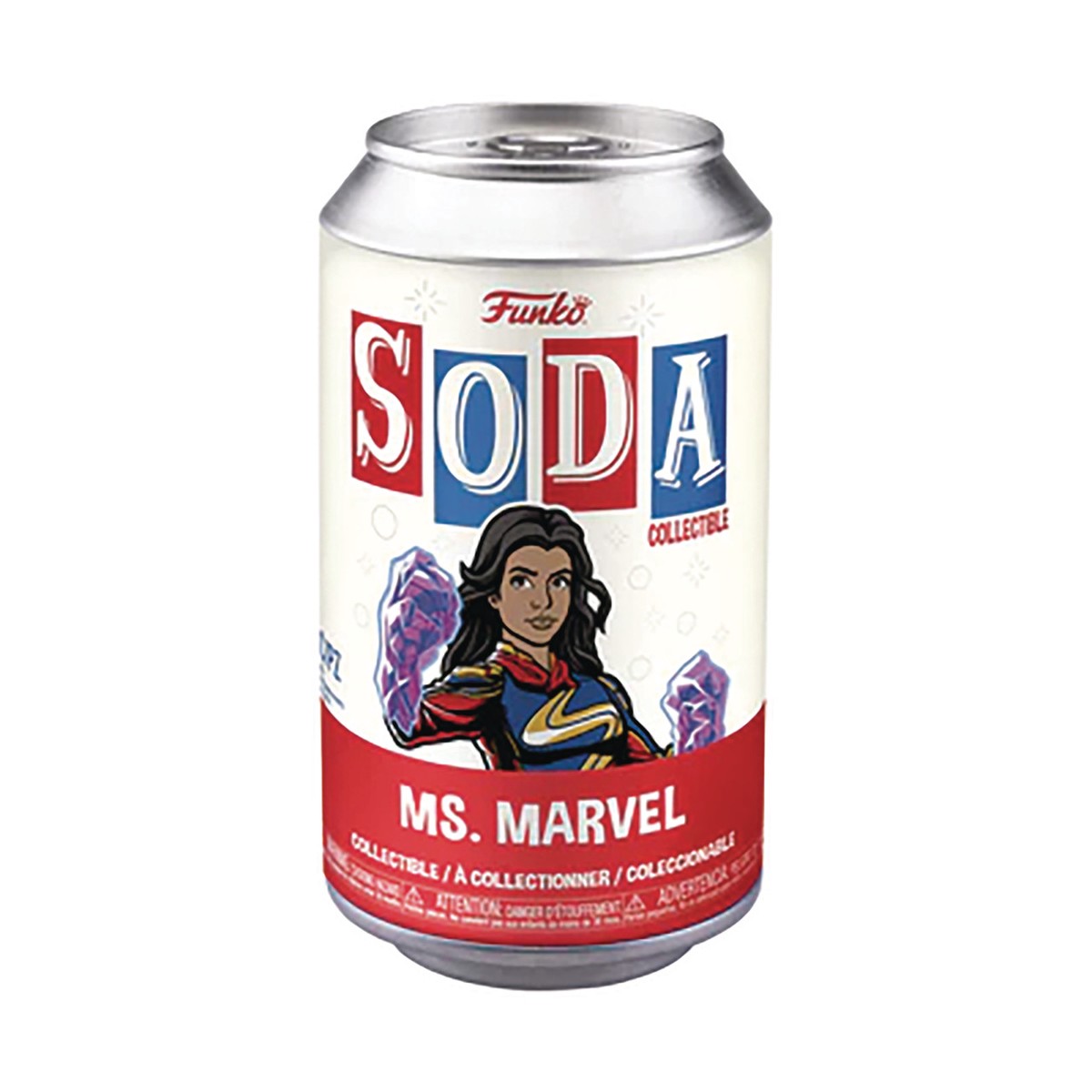 VINYL SODA THE MARVELS MS MARVEL W/ CH VIN FIG