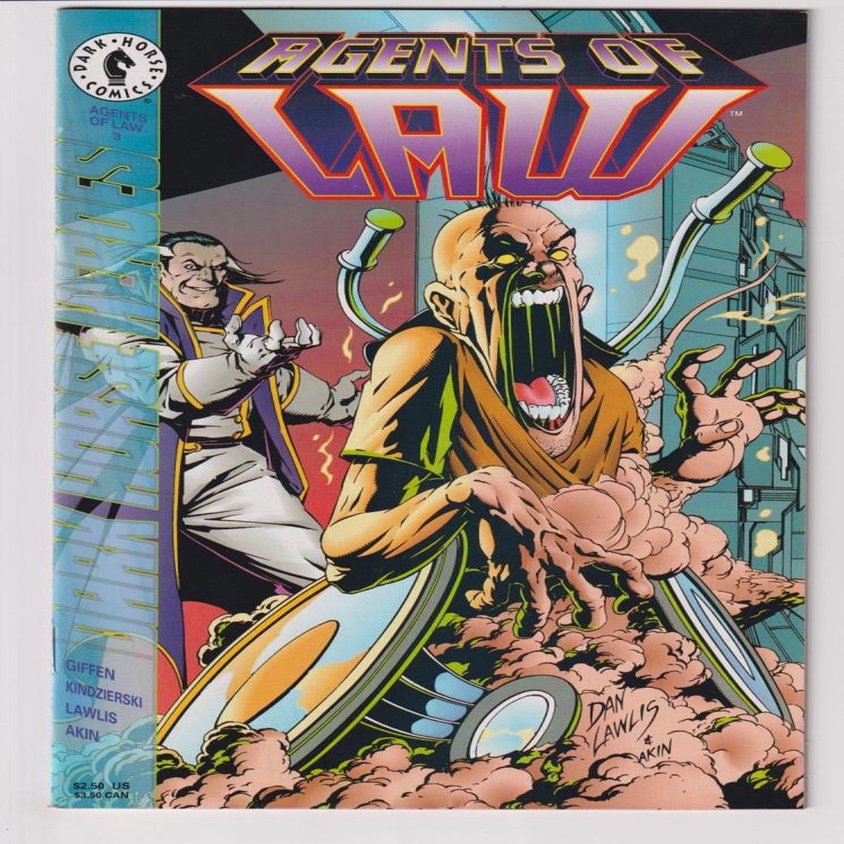 AGENTS OF LAW #3 (DARK HORSE 1995)