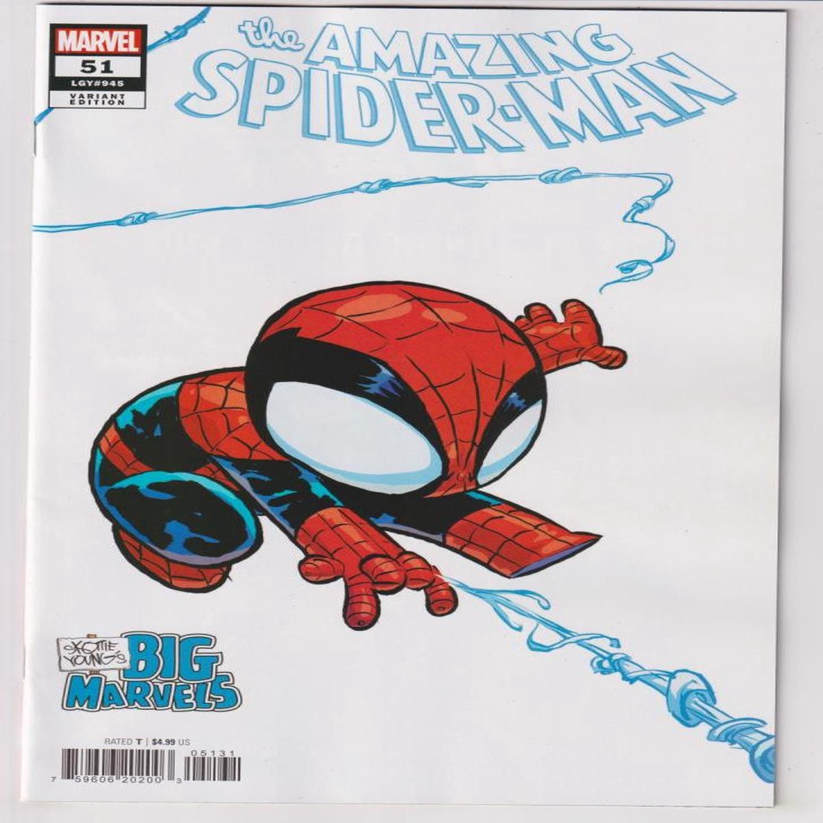 AMAZING SPIDER-MAN (2022) #51 SKOTTIE YOUNG BIG MARVEL VAR (MARVEL 2024) "NEW UNREAD"