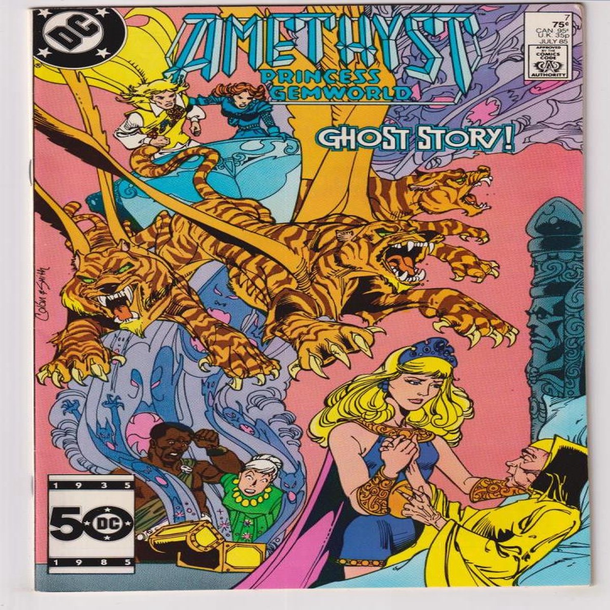 AMETHYST PRINCESS OF GEMWORLD (1985) #07 (DC 1985) C2
