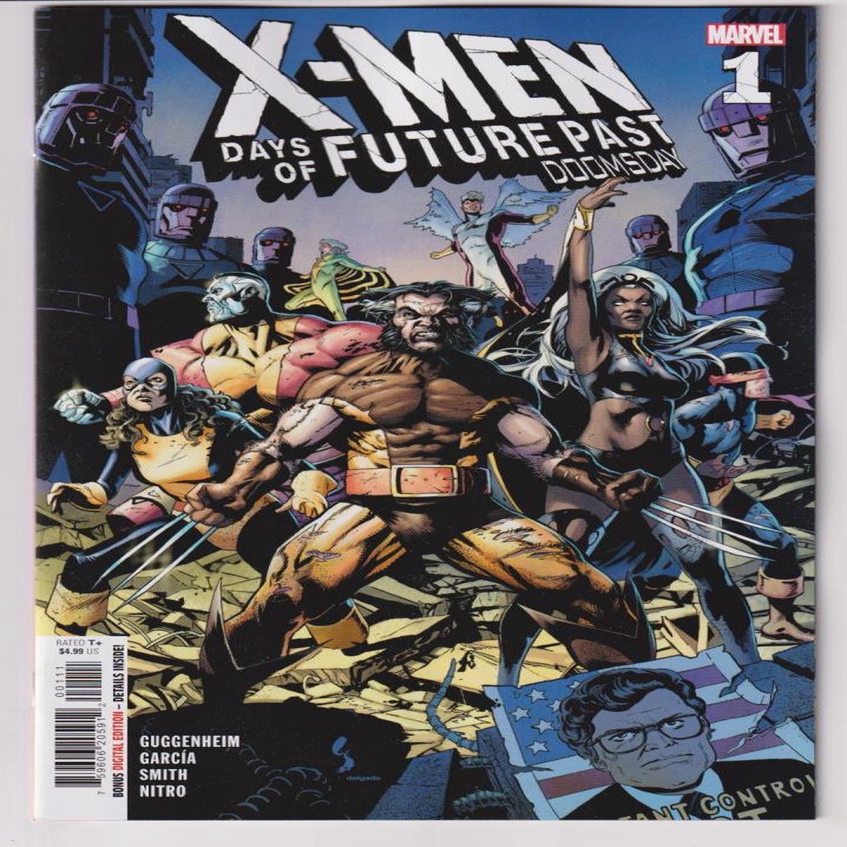X-MEN DAYS OF FUTURE PAST DOOMSDAY #1 (OF 4) (MARVEL 2023) "NEW UNREAD"