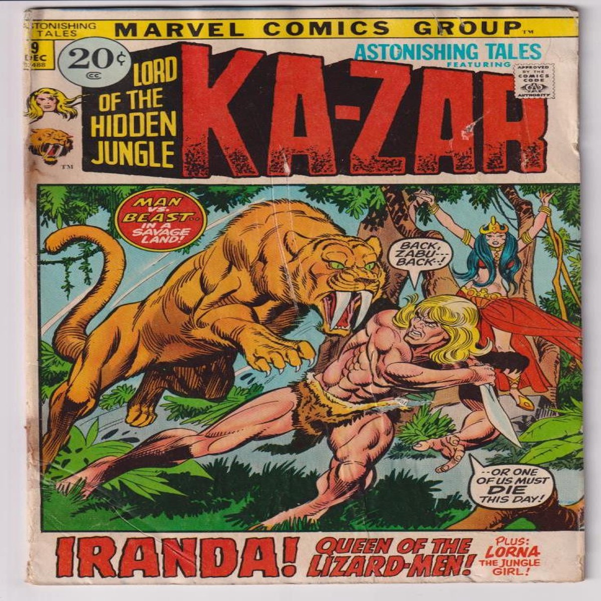 ASTONISHING TALES #09 (MARVEL 1971)
