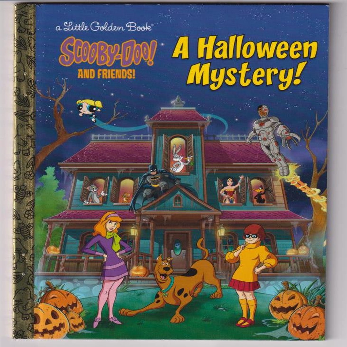 A Halloween Mystery! (Scooby-Doo and Friends) LITTLE GOLDEN BOOK "NEW UNREAD"