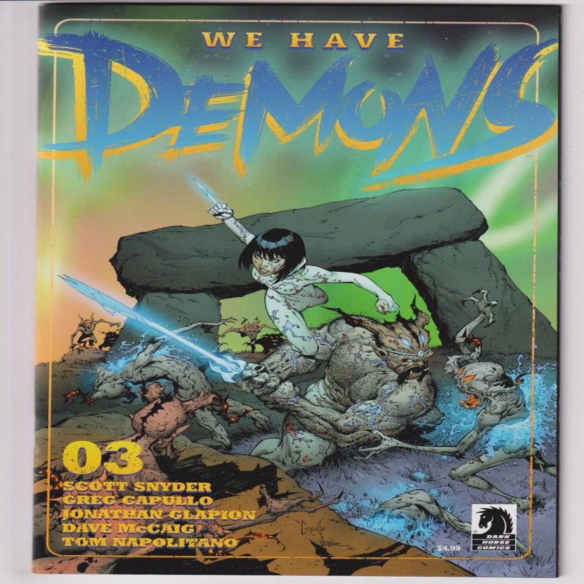 WE HAVE DEMONS #3 (OF 3) (DARK HORSE 2022) C2 "NEW UNREAD"
