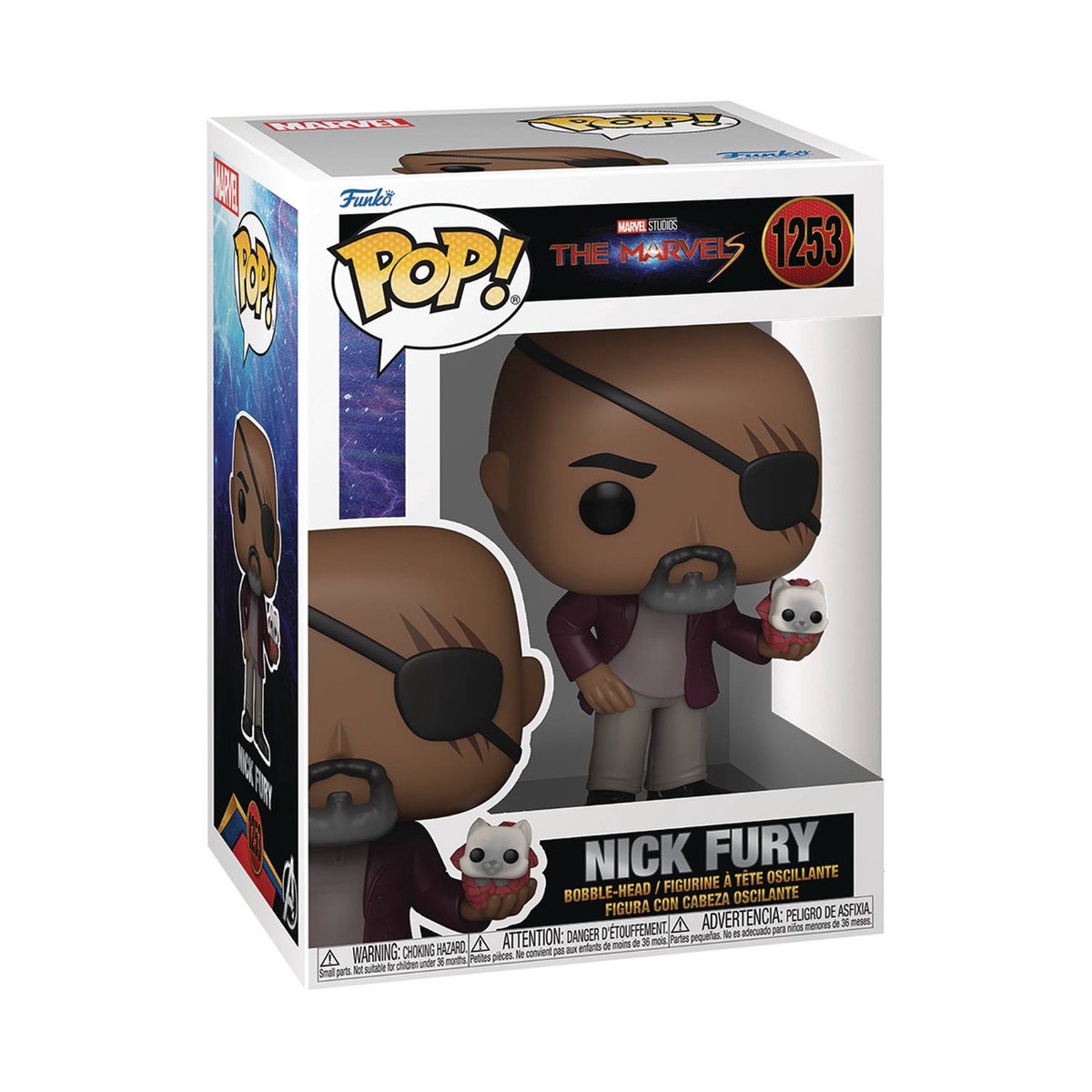 POP VINYL: THE MARVELS NICK FURY VIN FIGURE