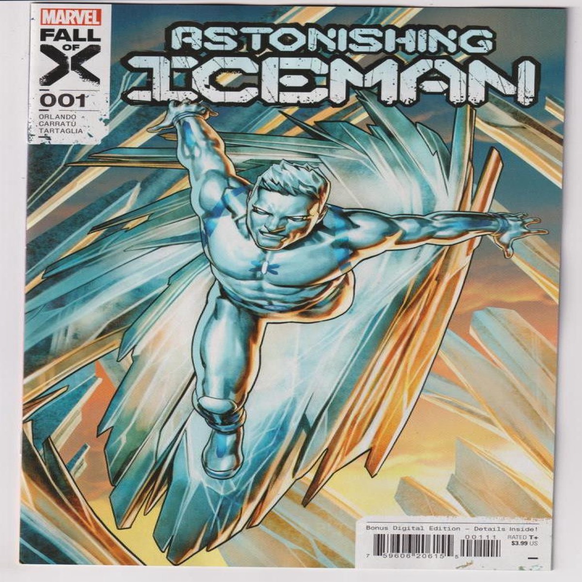 ASTONISHING ICEMAN #1 (MARVEL 2023) "NEW UNREAD"