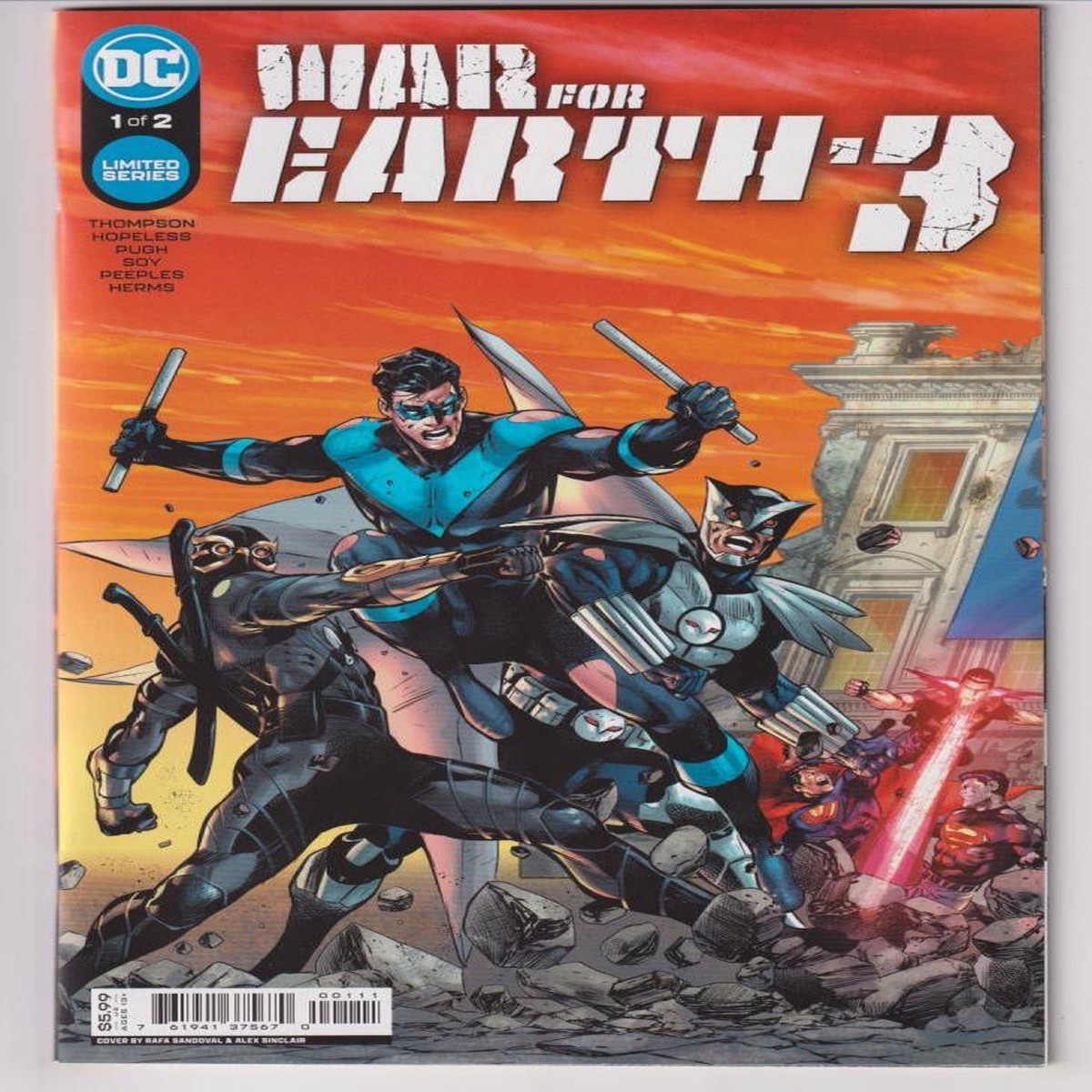 WAR FOR EARTH-3 #1 (OF 2) CVR A (DC 2022) C2 "NEW UNREAD"