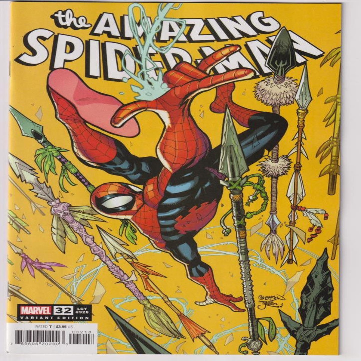 AMAZING SPIDER-MAN (2022) #32 25 COPY INCV PATRICK GLEASON VAR (MARVEL 2023) "NEW UNREAD"