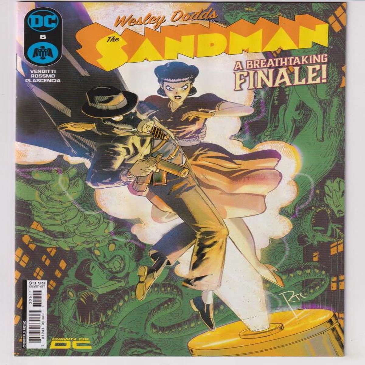 WESLEY DODDS THE SANDMAN #6 (OF 6) (DC 2024) "NEW UNREAD"
