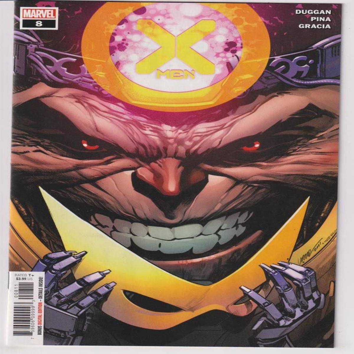X-MEN (2021) #08 (MARVEL 2022) C2 "NEW UNREAD"