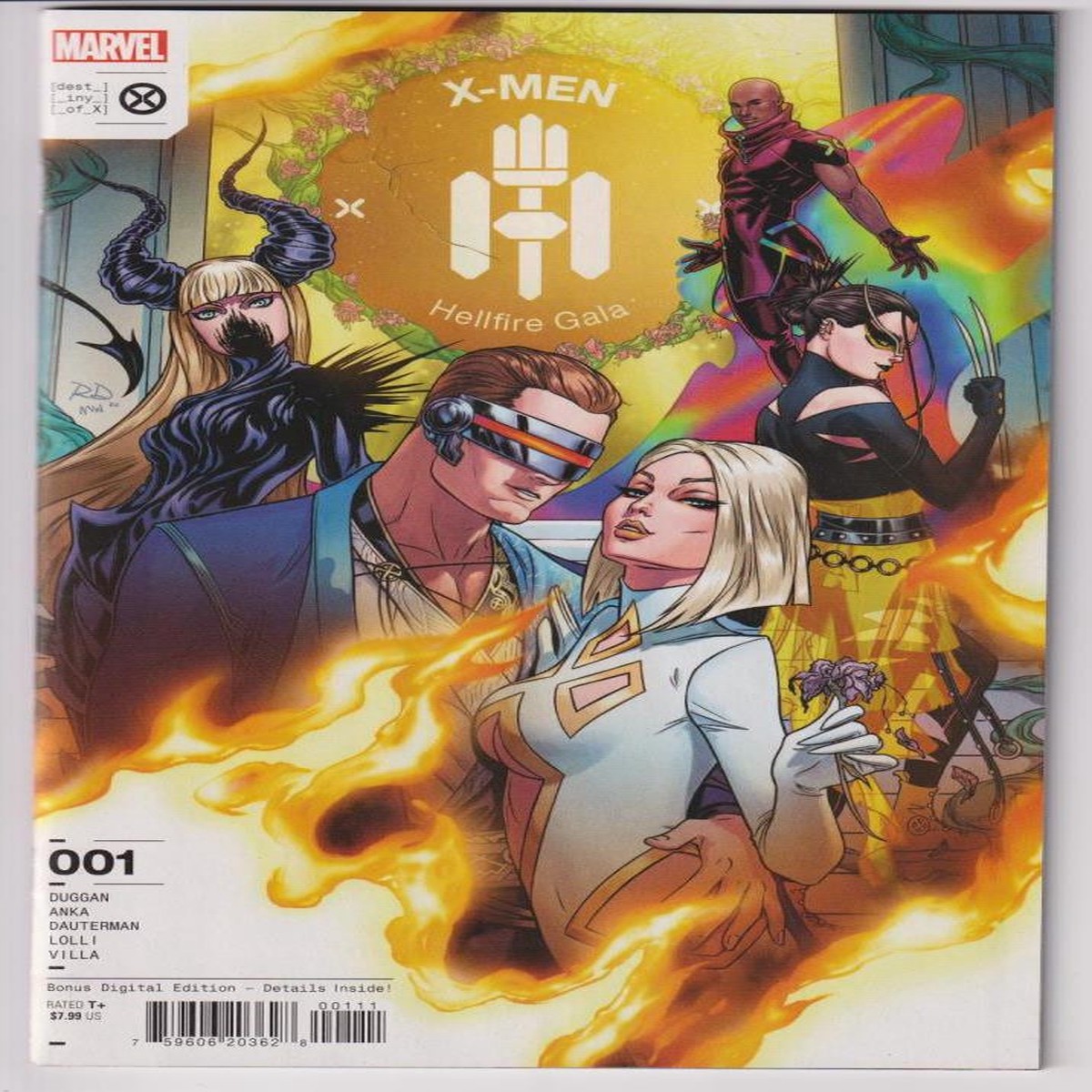 X-MEN HELLFIRE GALA #1 (MARVEL 2022) C2 "NEW UNREAD"