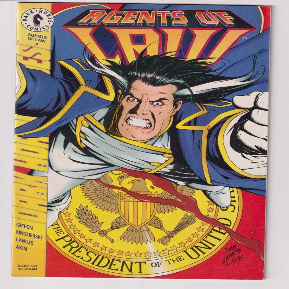 AGENTS OF LAW #4 (DARK HORSE 1995)