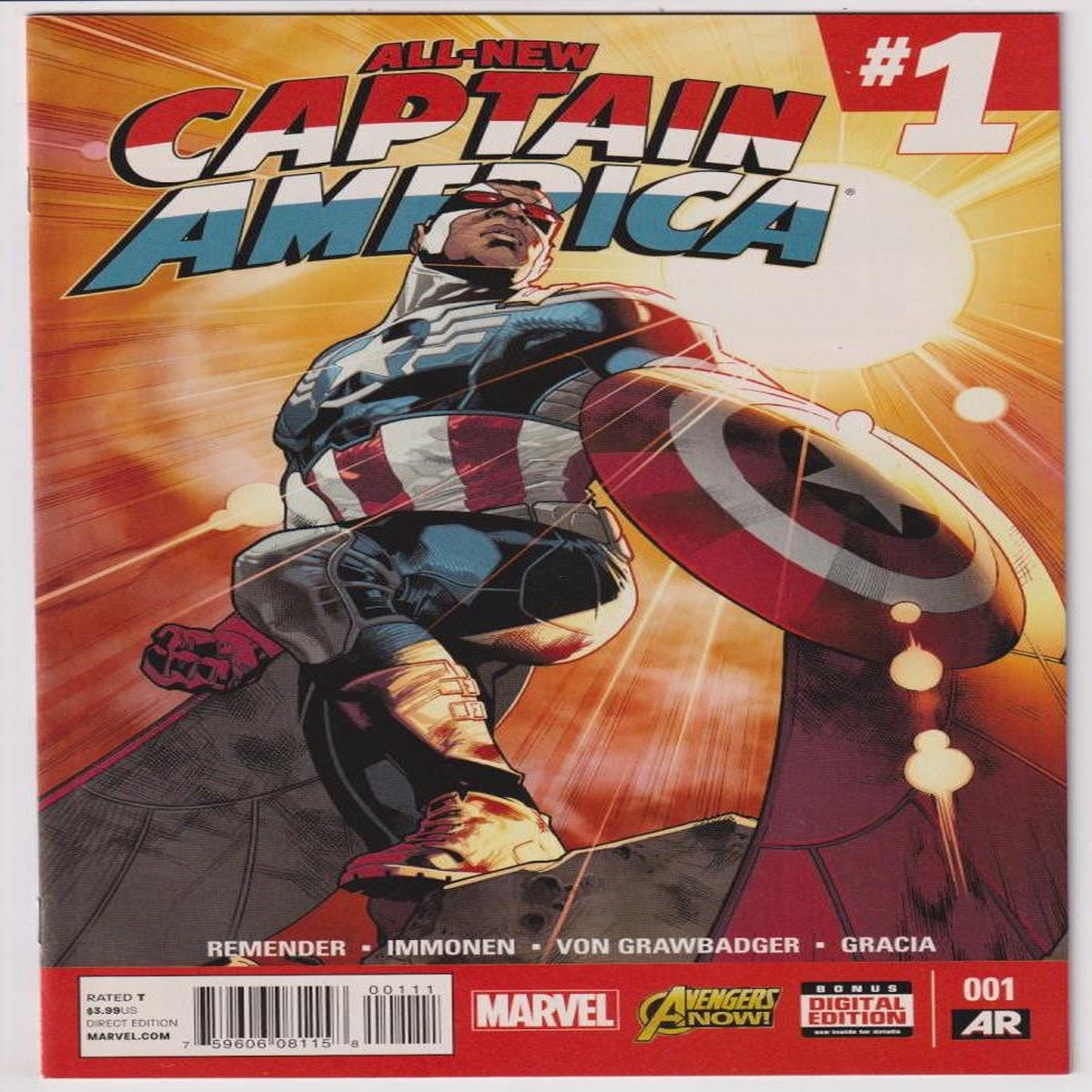 ALL NEW CAPTAIN AMERICA #1 (MARVEL 2014)
