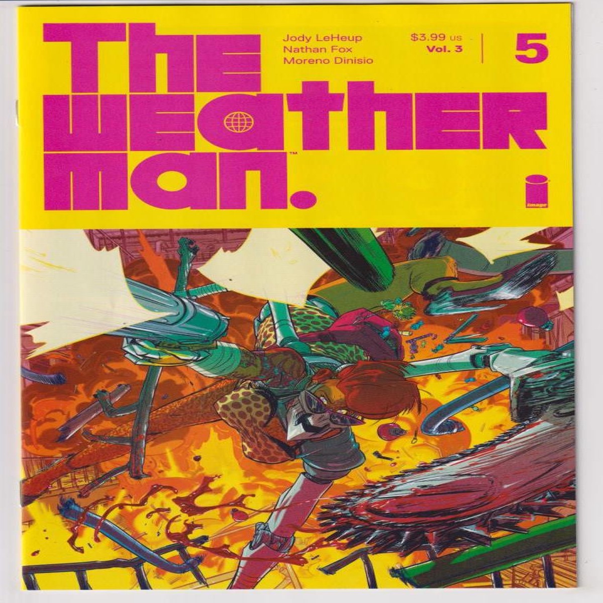 WEATHERMAN VOL 03 #5 (OF 7) (IMAGE 2024) C2 "NEW UNREAD"