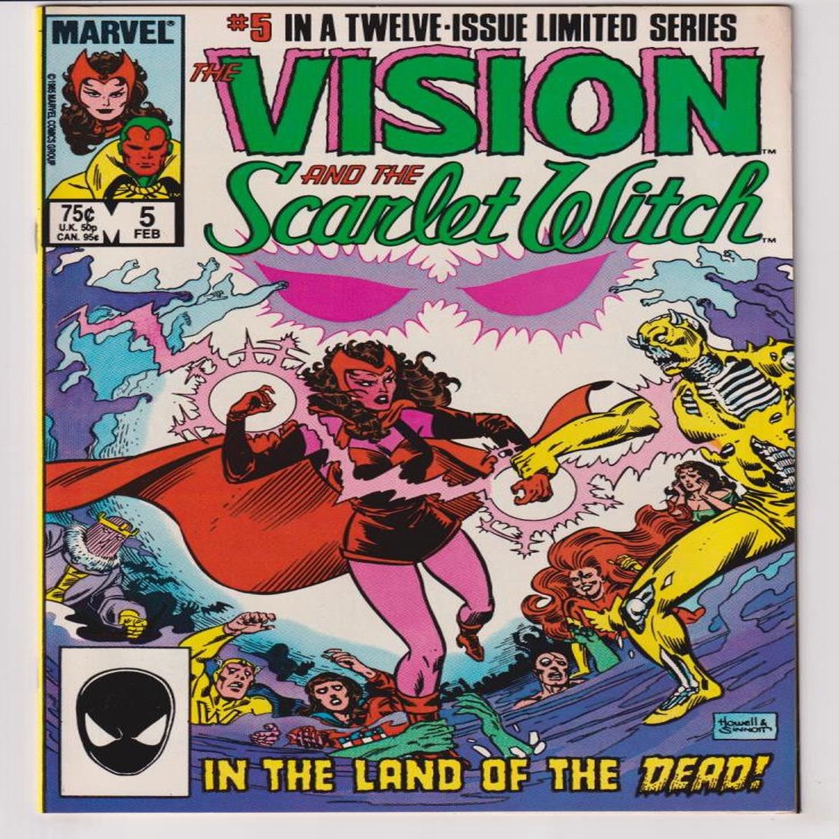 VISION AND THE SCARLET WITCH (1985) #05 (MARVEL 1986)