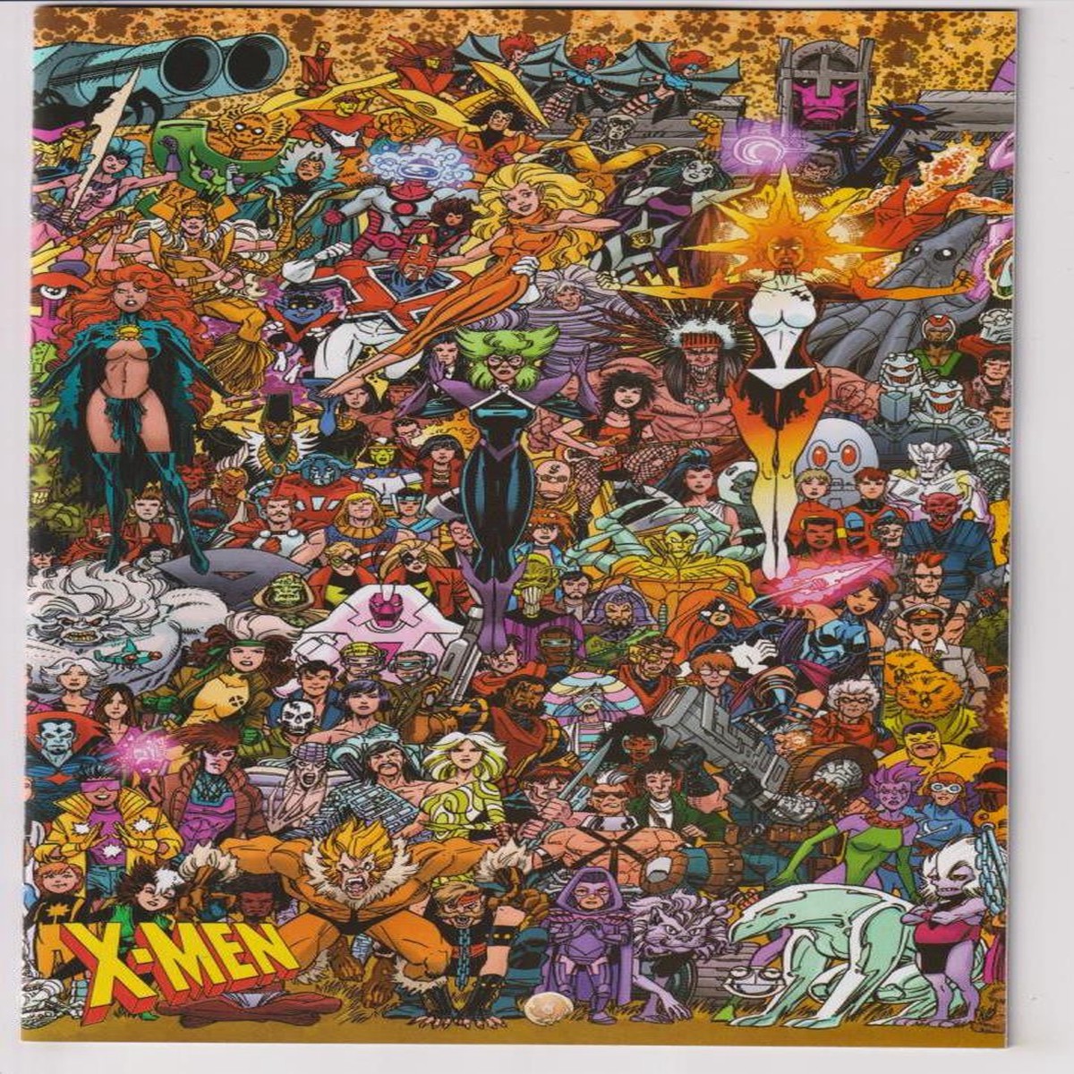 X-MEN (2024) #01 SCOTT KOBLISH WRAPAROUND CONNECT VAR (MARVEL 2024) "NEW UNREAD"