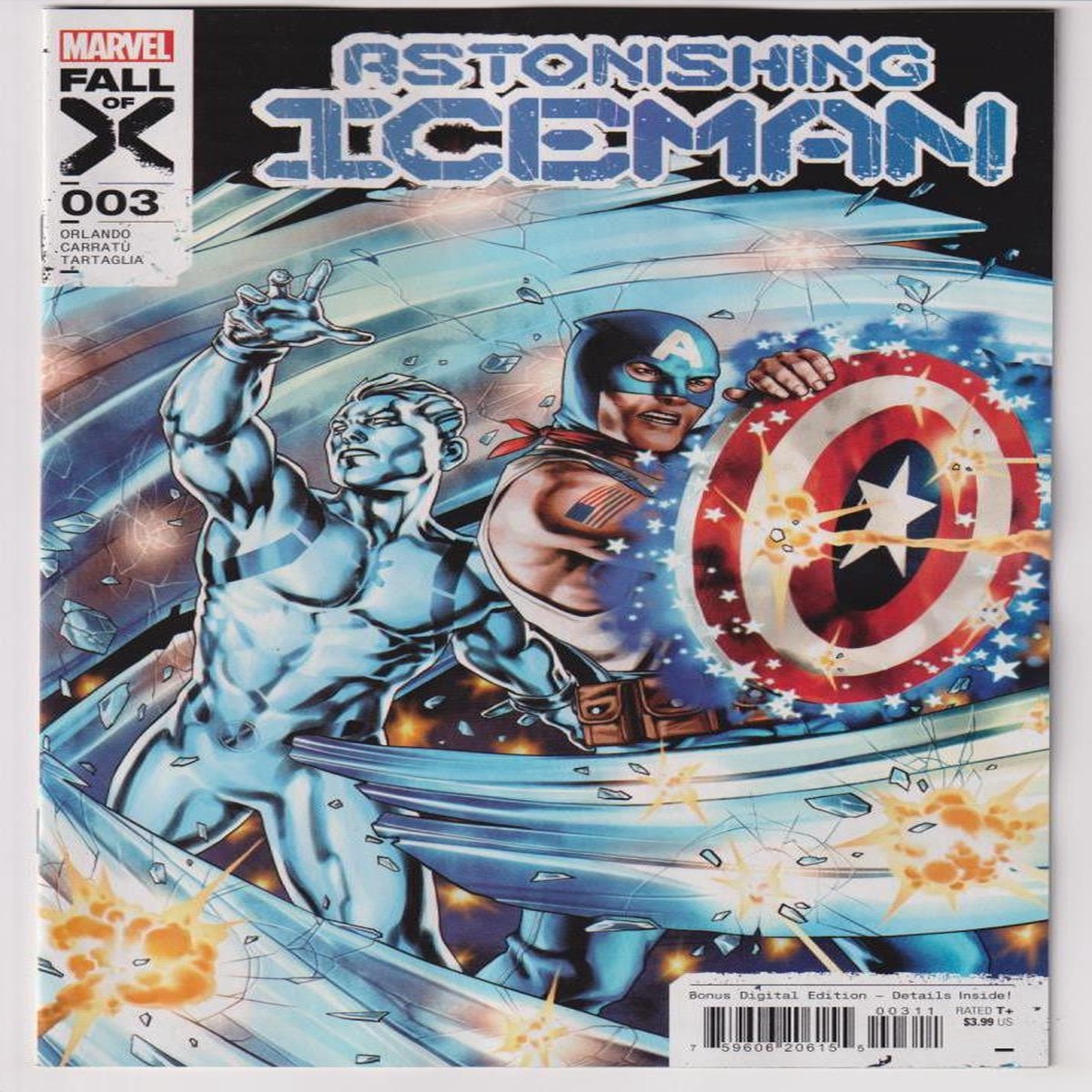 ASTONISHING ICEMAN #3 (MARVEL 2023) "NEW UNREAD"