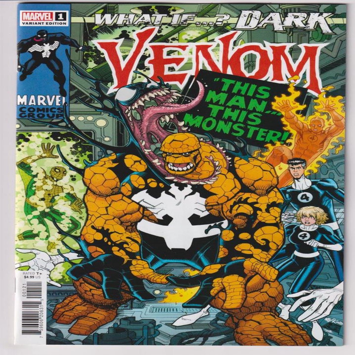 WHAT IF DARK VENOM #1 NICK BRADSHAW VAR (MARVEL 2023) "NEW UNREAD"