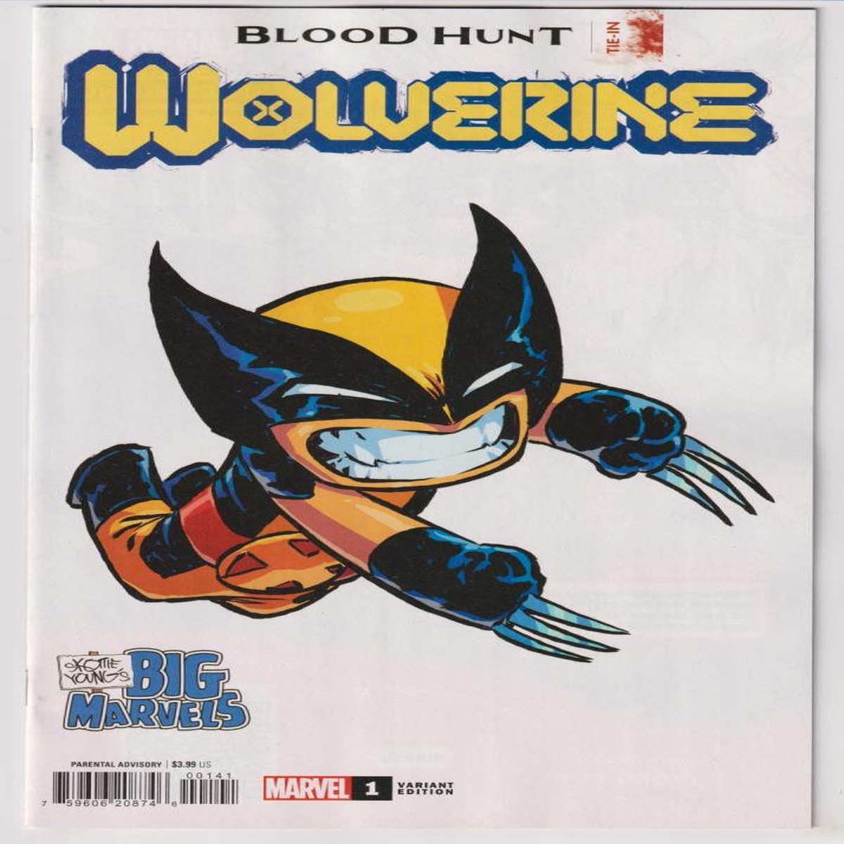 WOLVERINE BLOOD HUNT #1 (OF 4) SKOTTIE YOUNG BIG MARVEL VAR (MARVEL 2024) "NEW UNREAD"