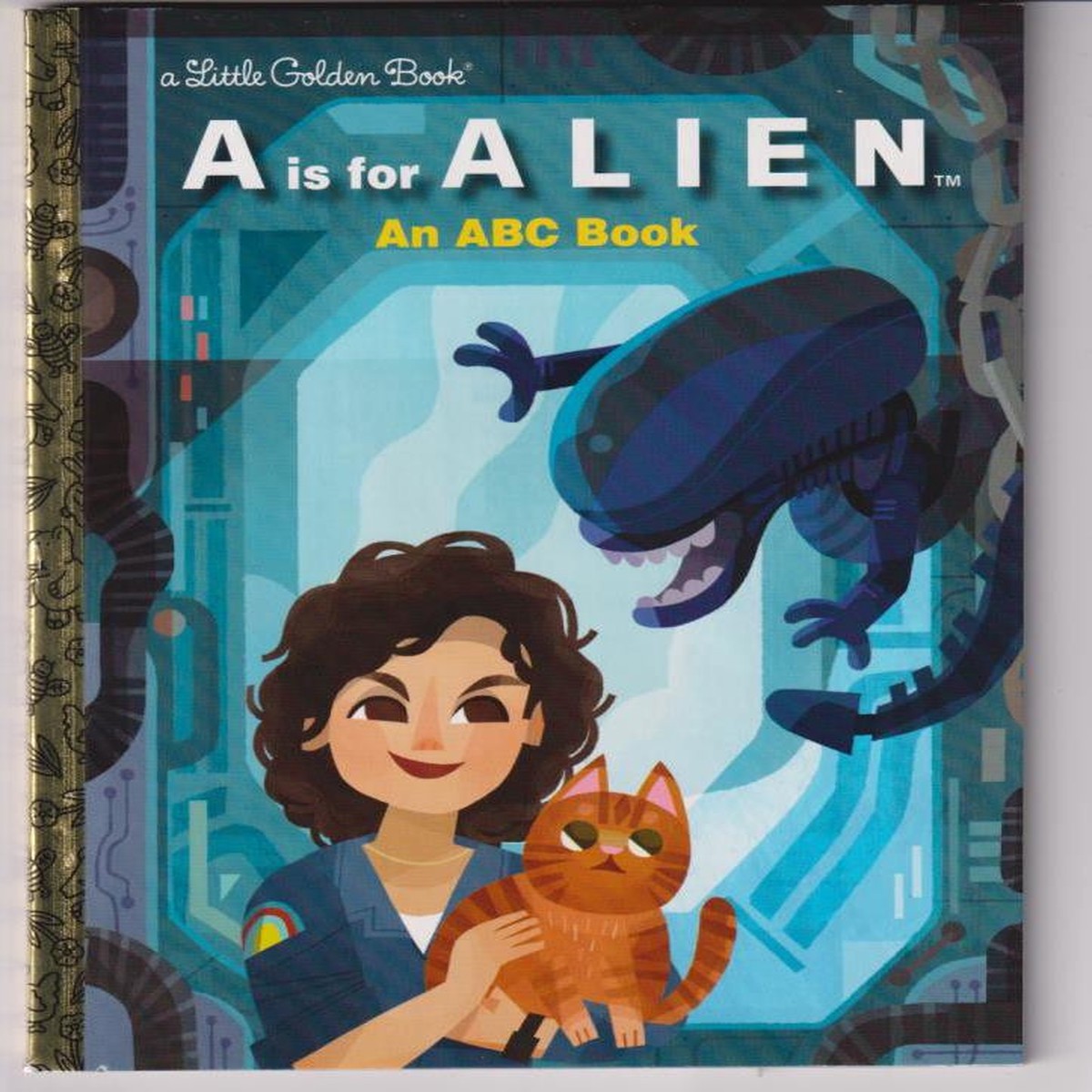 A Is for Alien: An ABC Book (20th Century Studios) LITTLE GOLDEN BOOK "NEW UNREAD"
