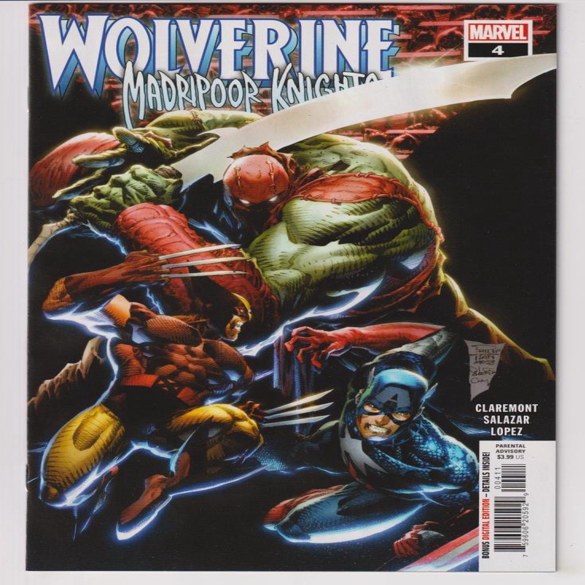 WOLVERINE MADRIPOOR KNIGHTS #4 (MARVEL 2024) C2 "NEW UNREAD"