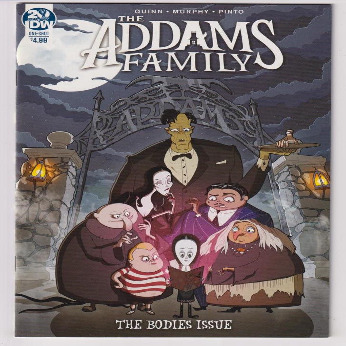 ADDAMS FAMILY THE BODIES CVR A MURPHY (IDW 2019) C3 "NEW UNREAD"