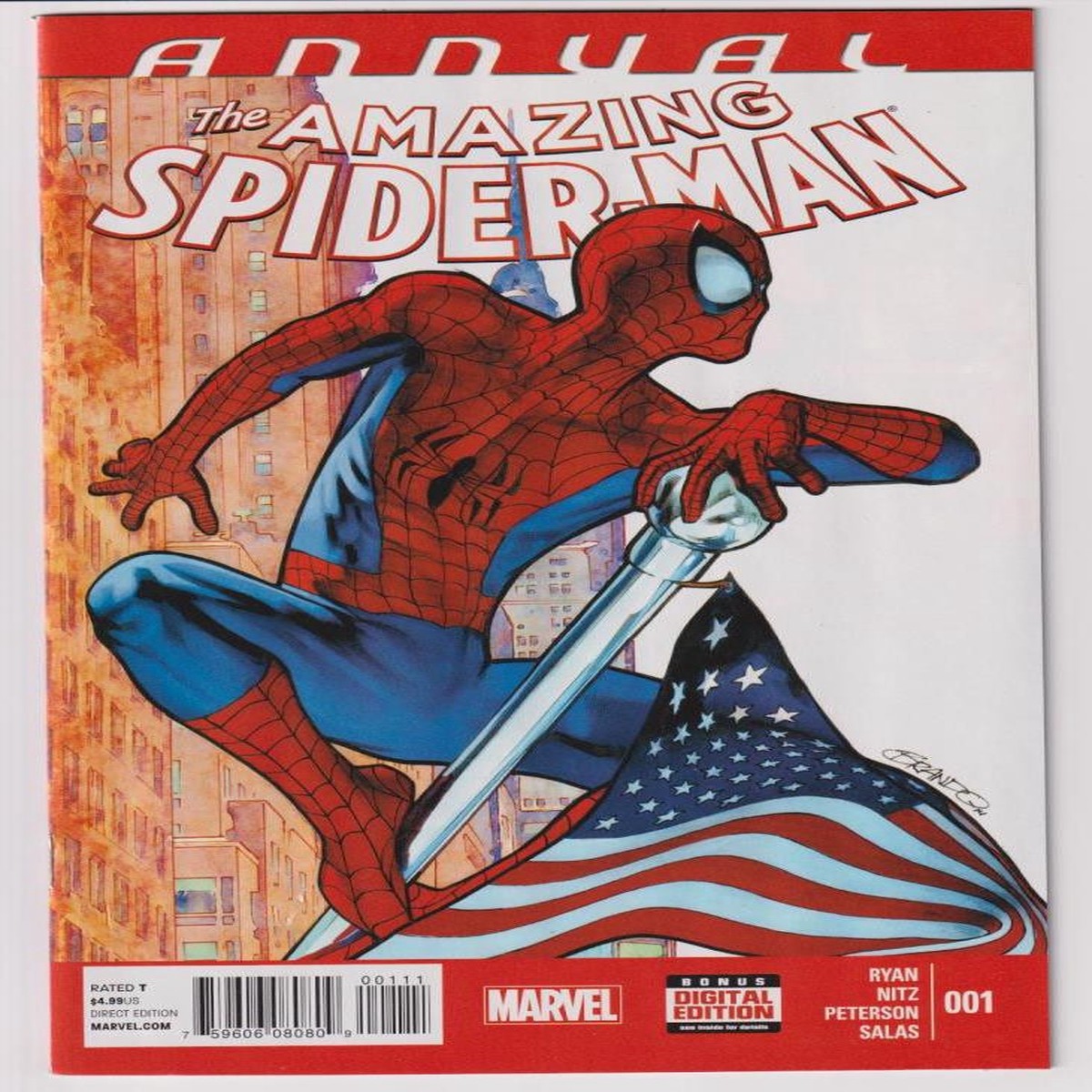AMAZING SPIDER-MAN (2014) ANNUAL #1 (MARVEL 2014) C2 "NEW UNREAD"