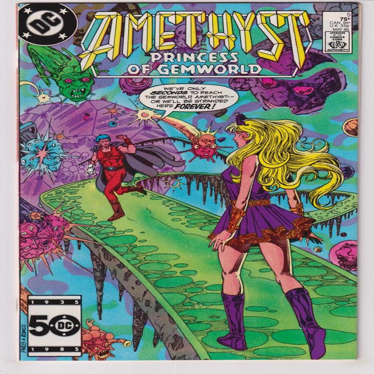 AMETHYST PRINCESS OF GEMWORLD (1985) #05 (DC 1985) C2