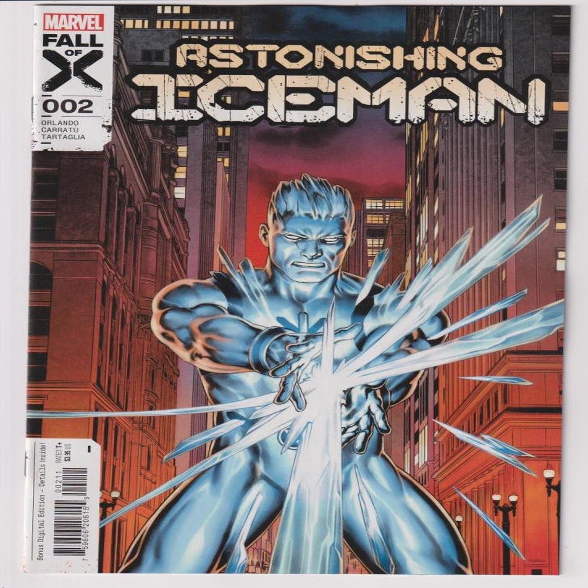 ASTONISHING ICEMAN #2 (MARVEL 2023) "NEW UNREAD"