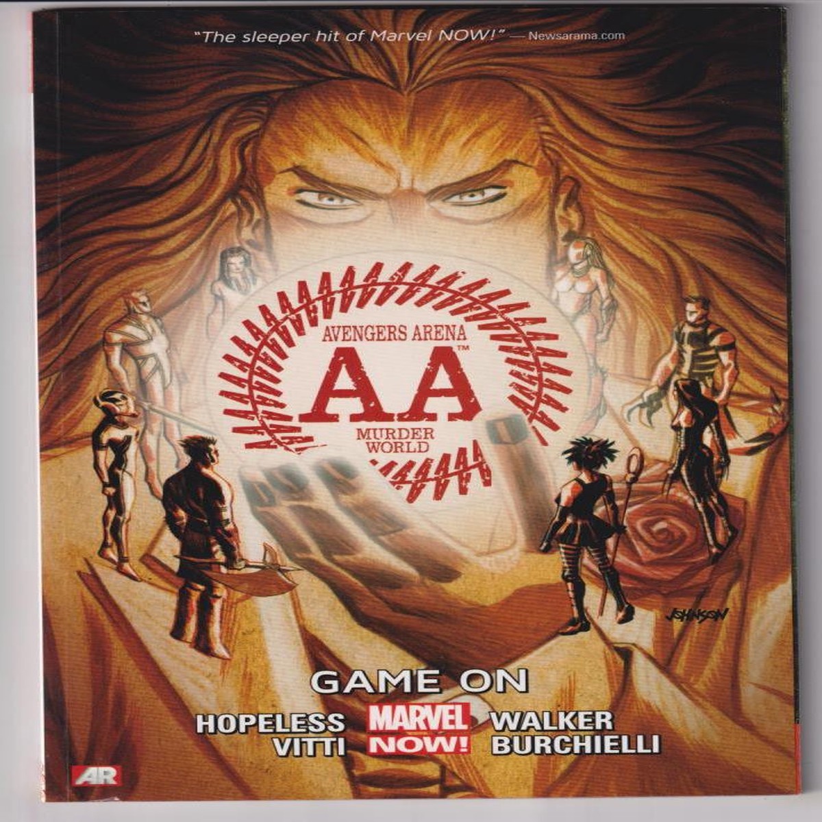 AVENGERS ARENA TP VOL 02 GAME ON NOW”NEW UNREAD”