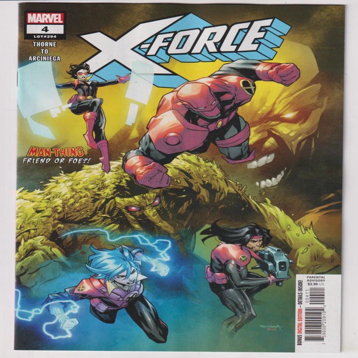 X-FORCE (2024) #4 (MARVEL 2024) "NEW UNREAD"