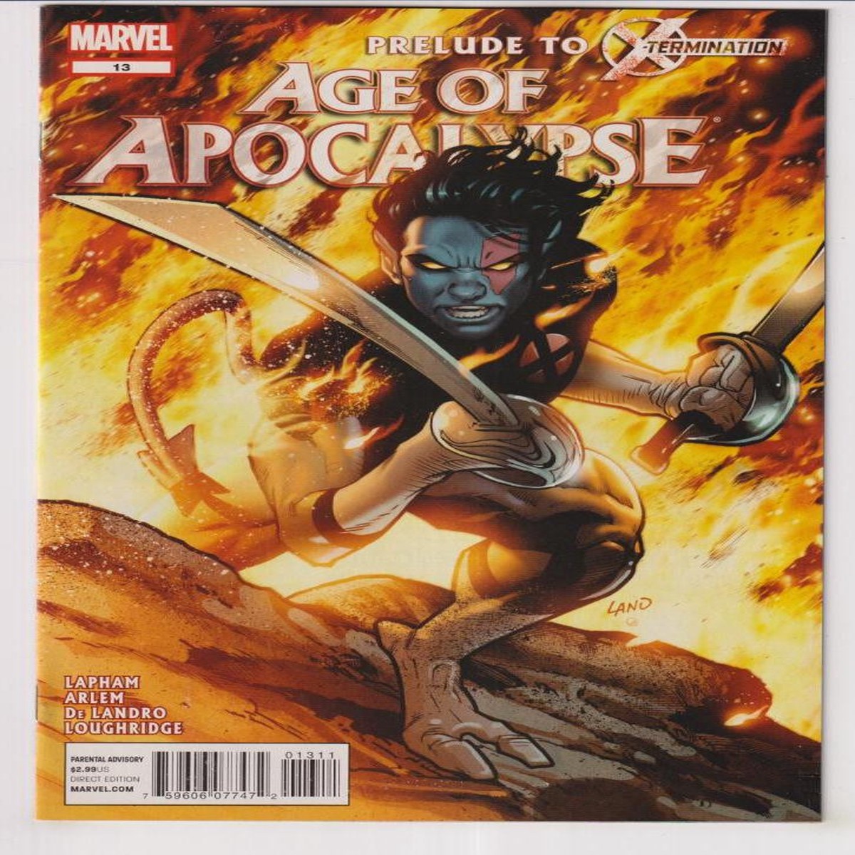 AGE OF APOCALYPSE #13 (MARVEL 2013) C3