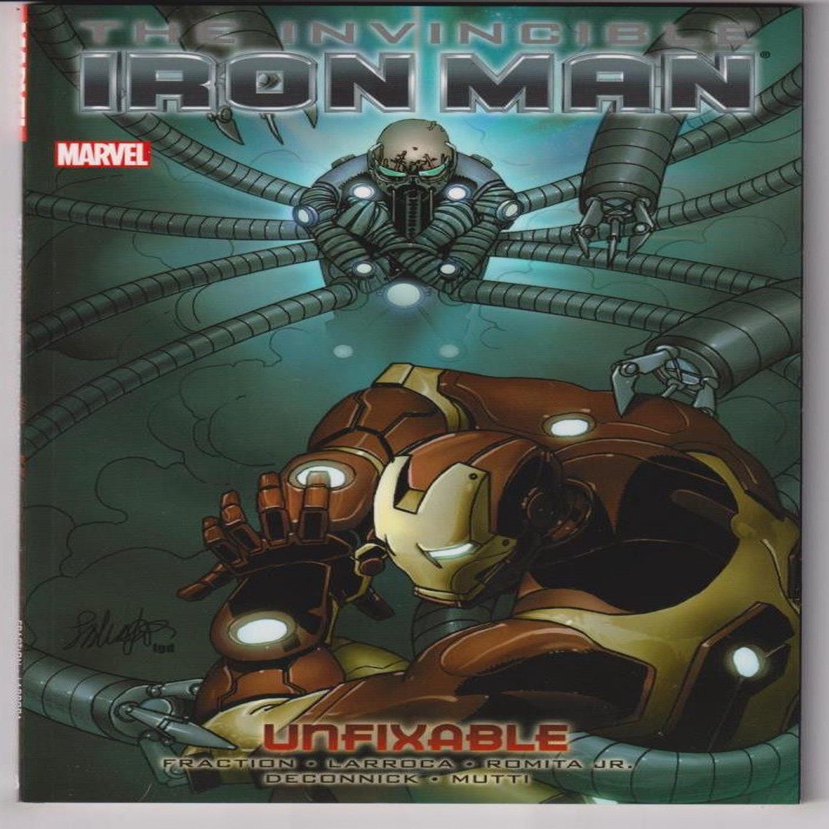 INVINCIBLE IRON MAN TP VOL 08 UNFIXABLE "NEW UNREAD"