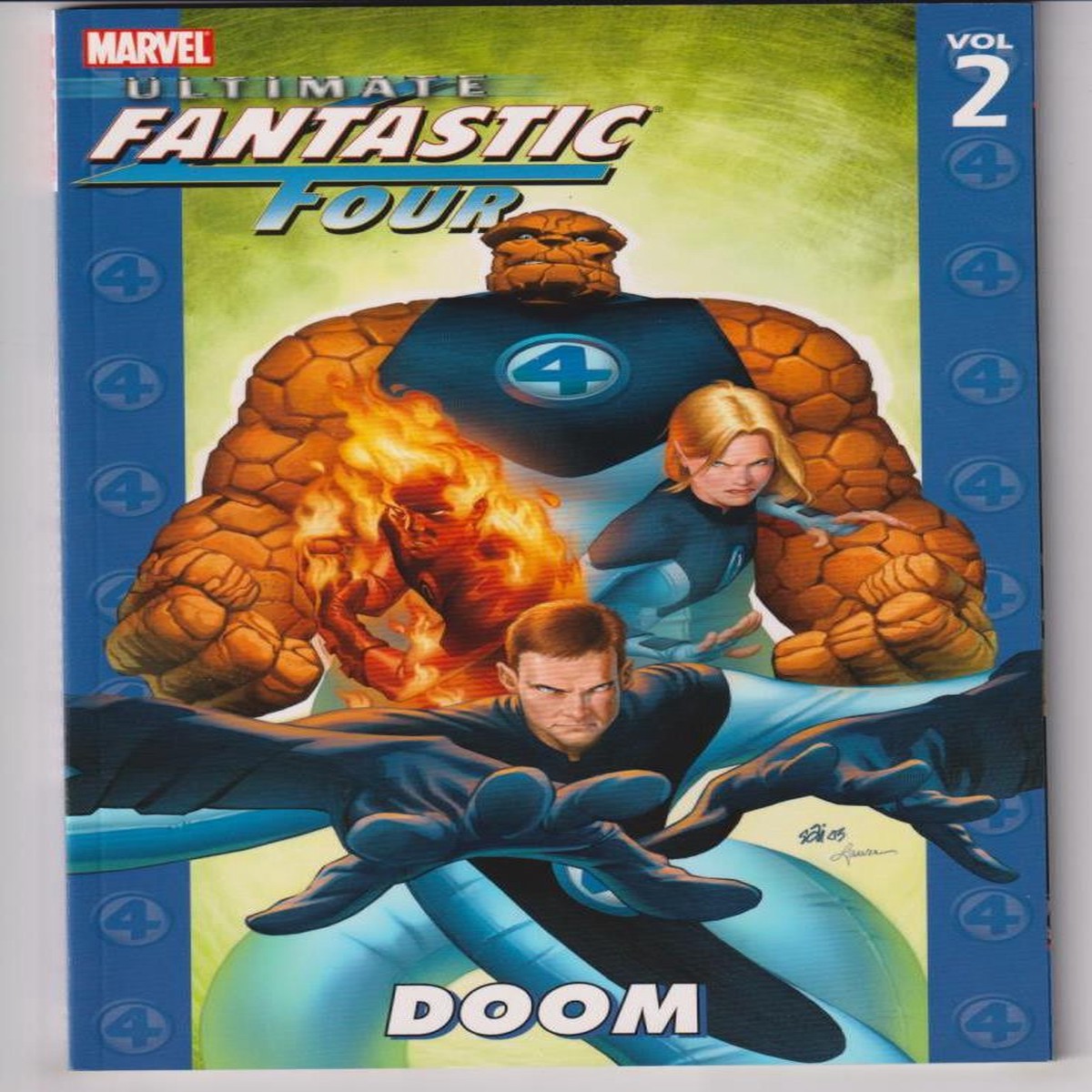 ULTIMATE FANTASTIC FOUR TP VOL 02 DOOM "NEW UNREAD"