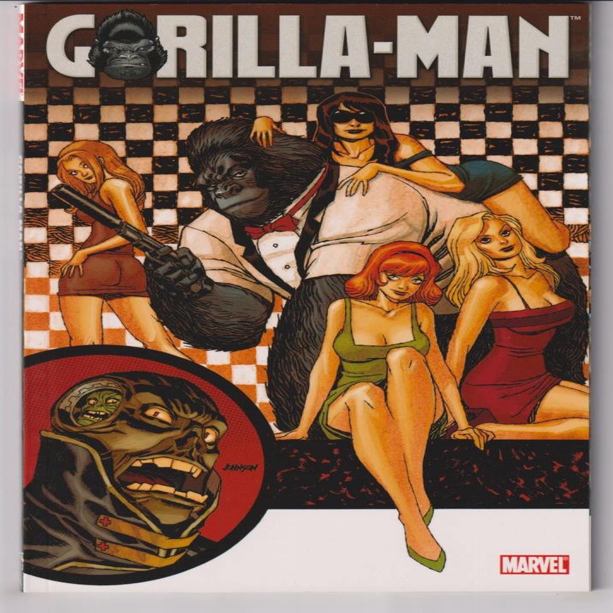 GORILLA MAN TP "NEW UNREAD"